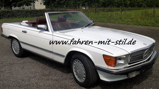 Mercedes-Benz W107 Stoßstangen EU Umrüstset von US auf EU